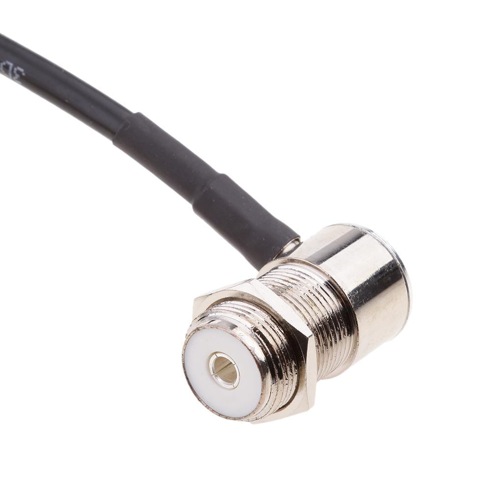 Mobile Radio Car Antenna Mount Adjustable Bracket + 5M Cable