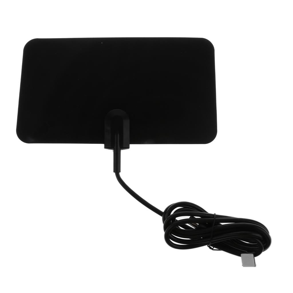 25 Mile HDTV Antenna Home HD Digital TV Amplified Antenna Eu Standard black