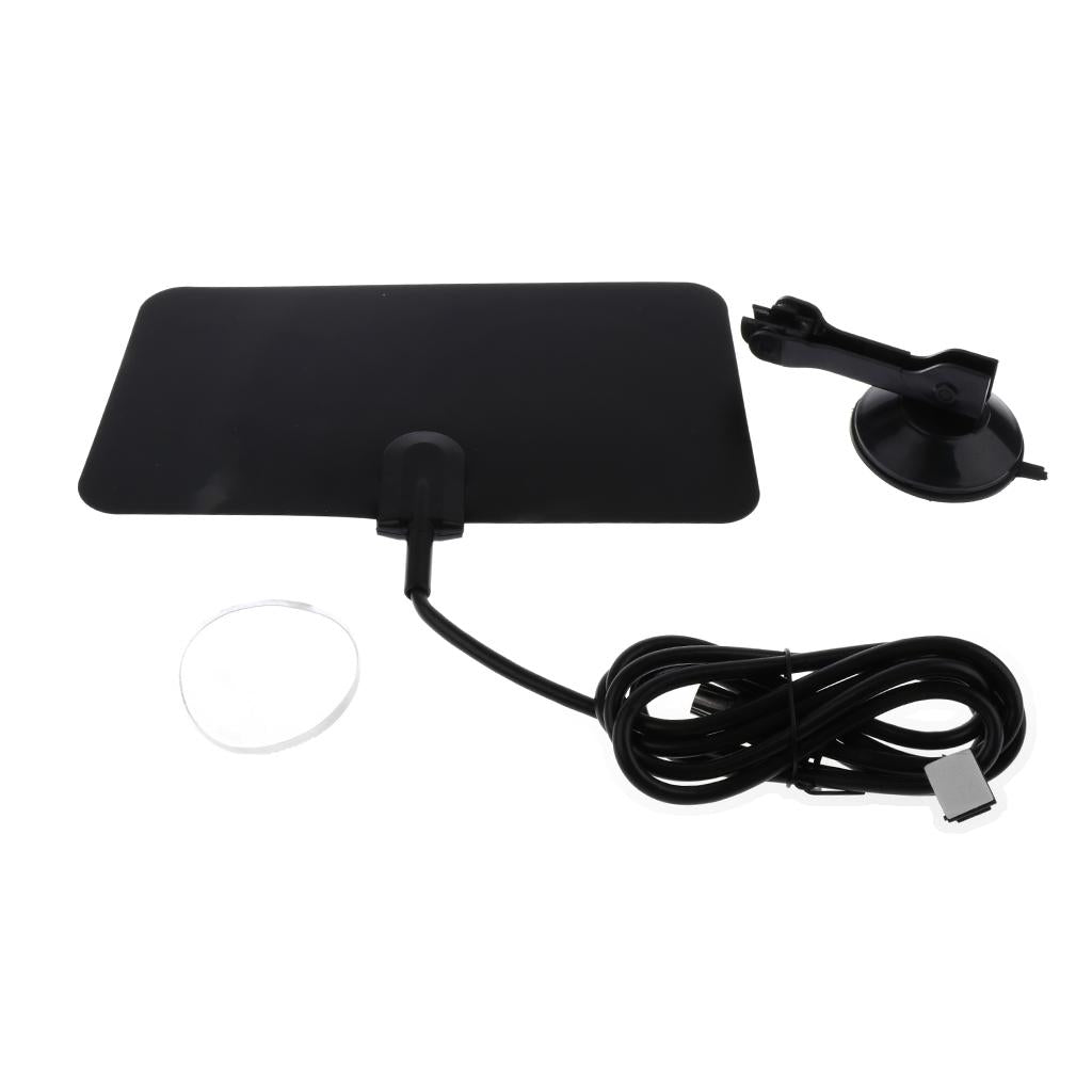 25 Mile HDTV Antenna Home HD Digital TV Amplified Antenna Eu Standard black