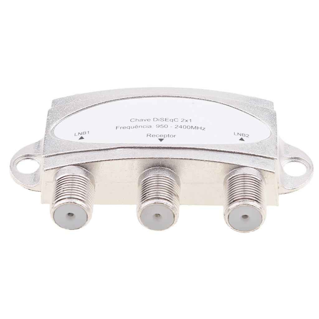 FTA Switch 2X1 DiSEqC Satellite Dish for FTA Receiver 2 in 1 Multi LNB LNBF