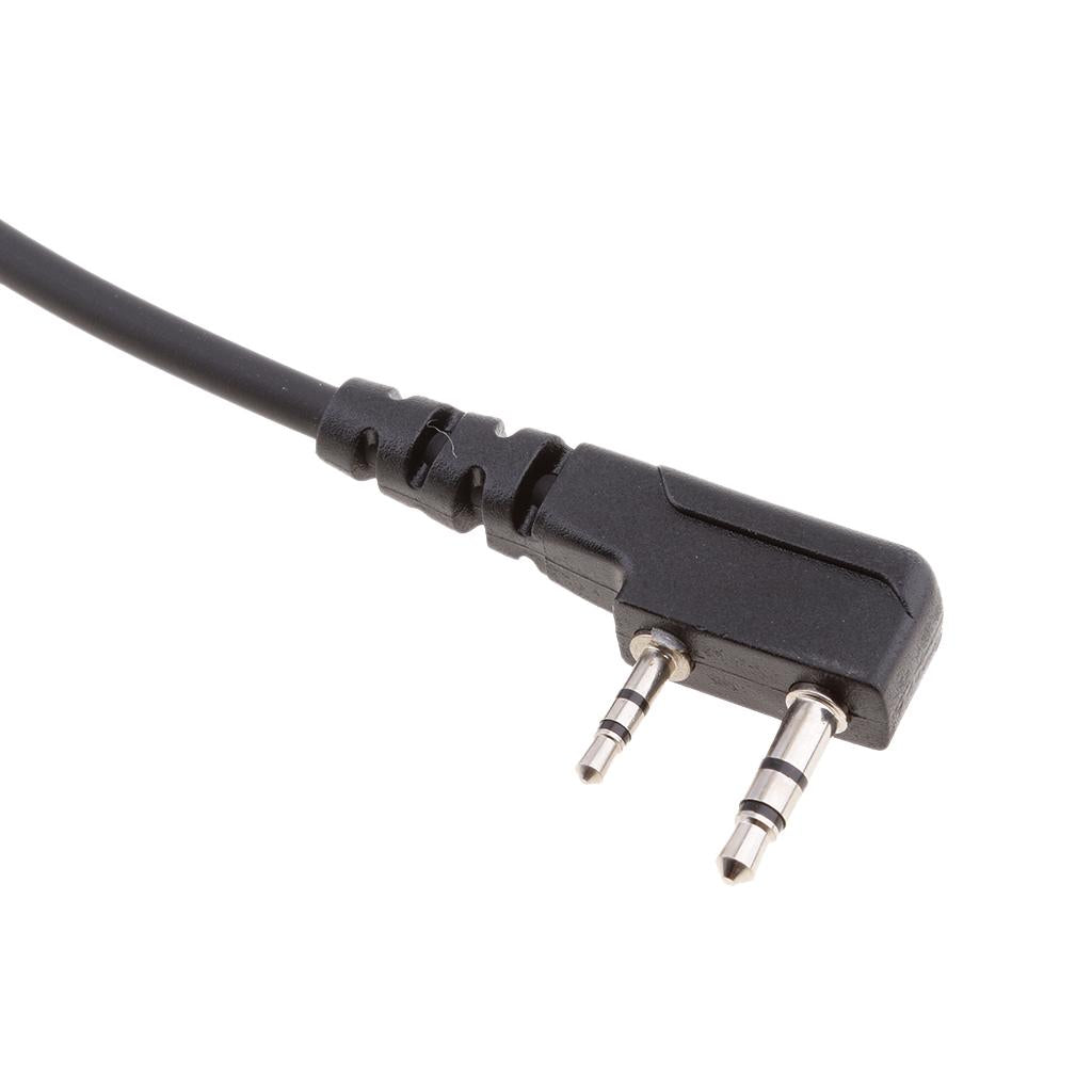 2-Pin Programming Cable with COM Port for Two Way Radio Walkie Talkies