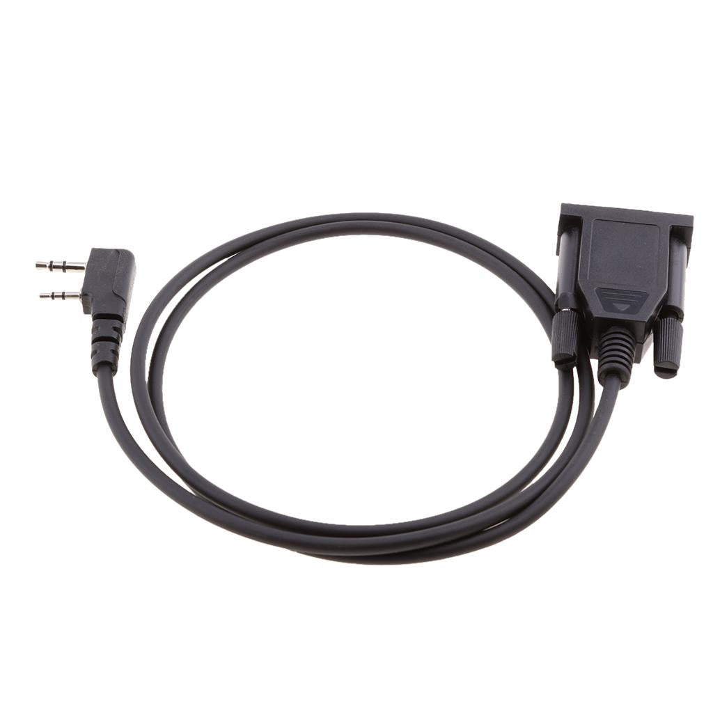 2-Pin Programming Cable with COM Port for Two Way Radio Walkie Talkies