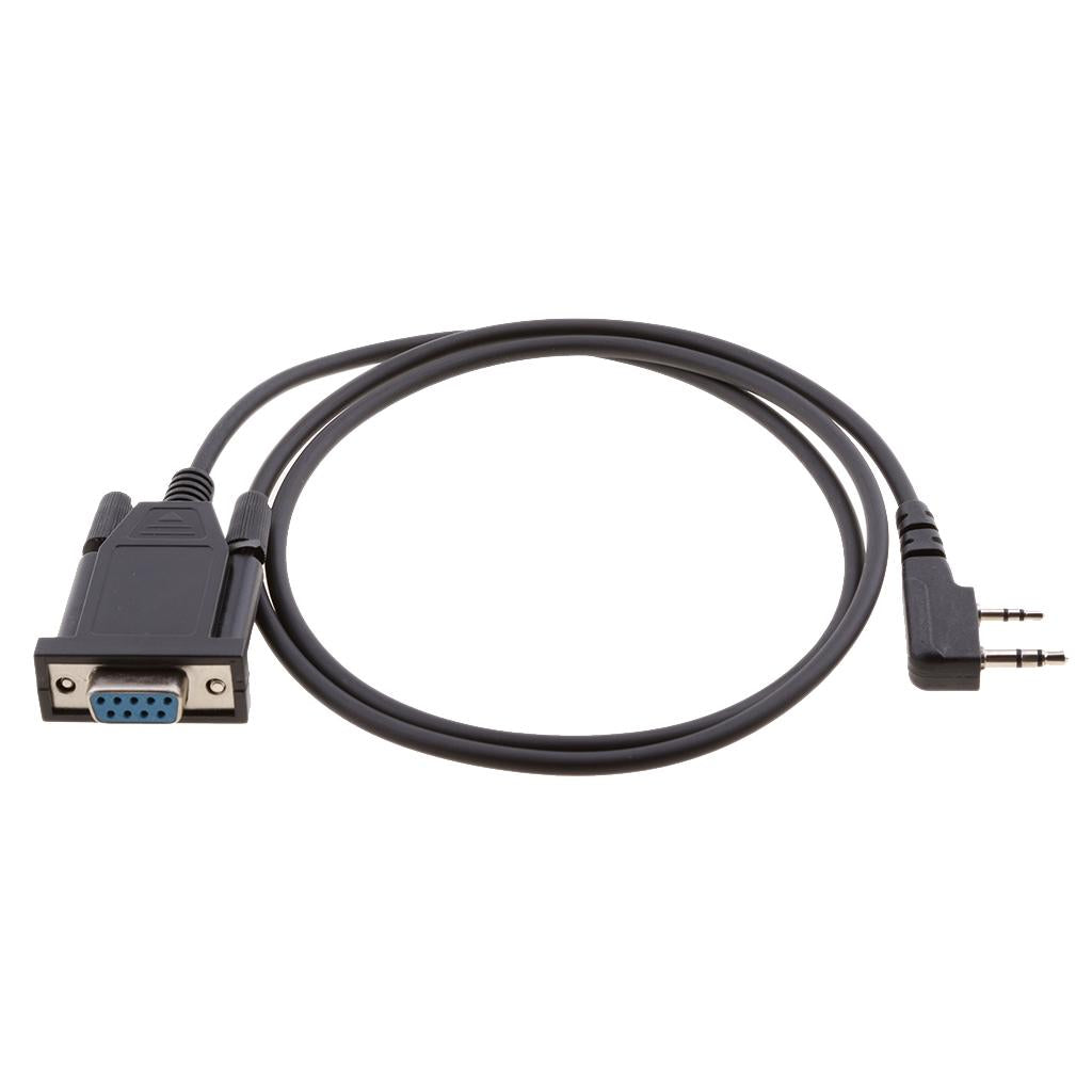 2-Pin Programming Cable with COM Port for Two Way Radio Walkie Talkies