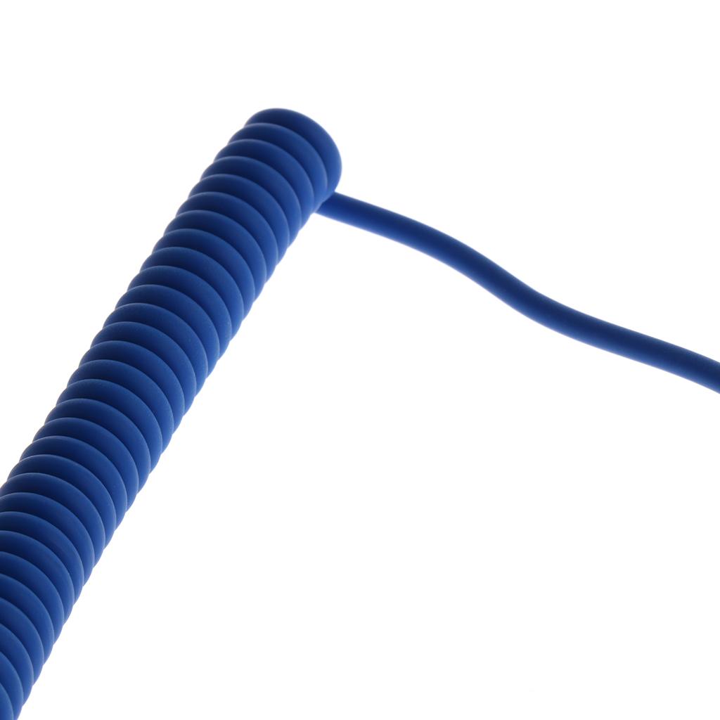 3.5mm Auxiliary Audio Male to Male Cable 90 Degree Right Angle Line Blue