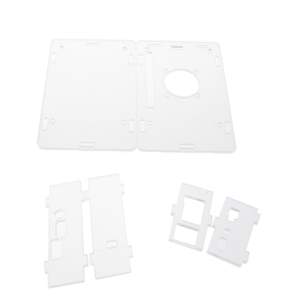 Acrylic Transparent Plastic Box Shell For Orange Pi Plus 2E