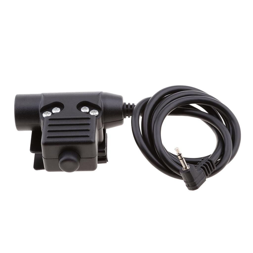 Tactical U94 PTT Military Adapter PTT for Motorola Radio T5532 T5550 T5600