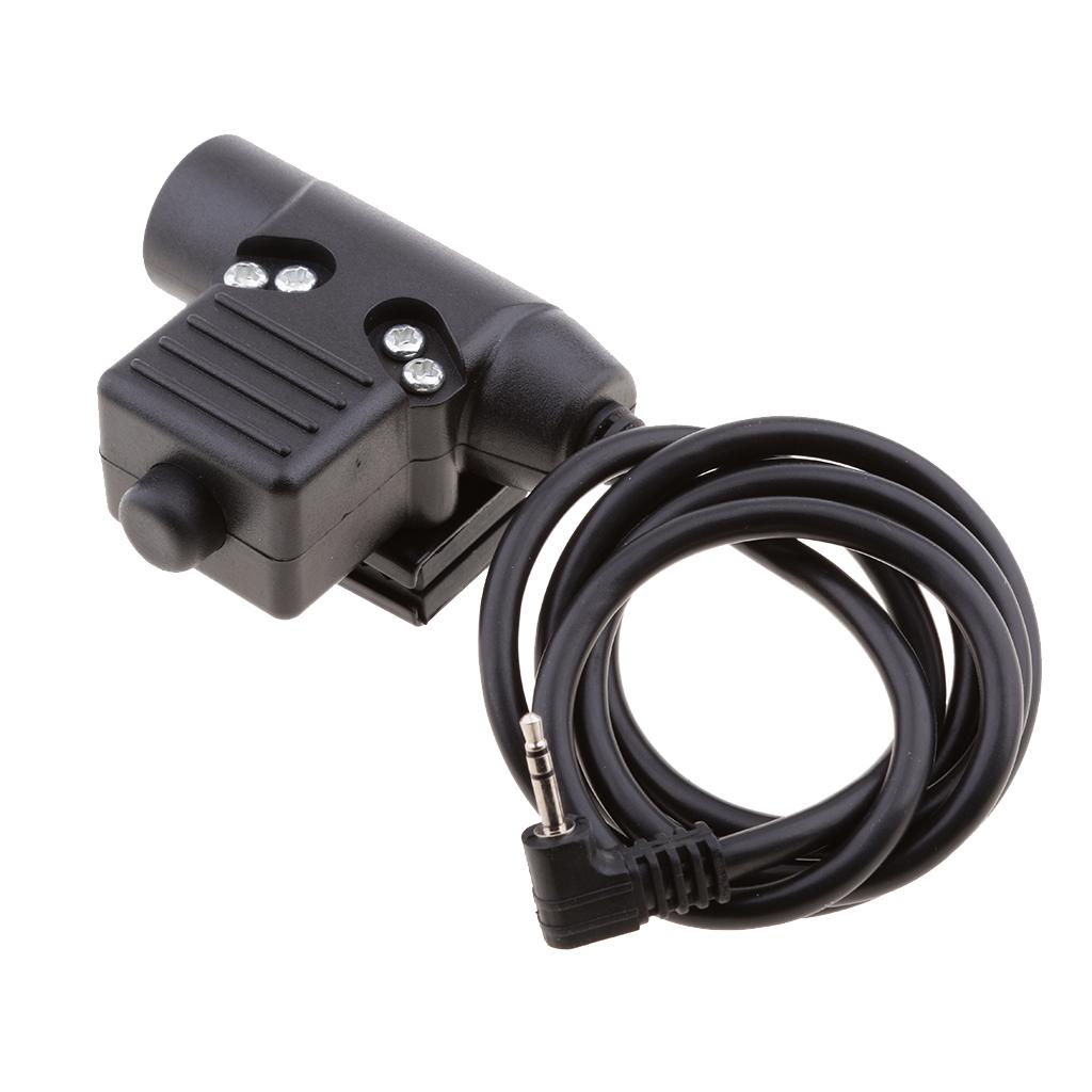 Tactical U94 PTT Military Adapter PTT for Motorola Radio T5532 T5550 T5600