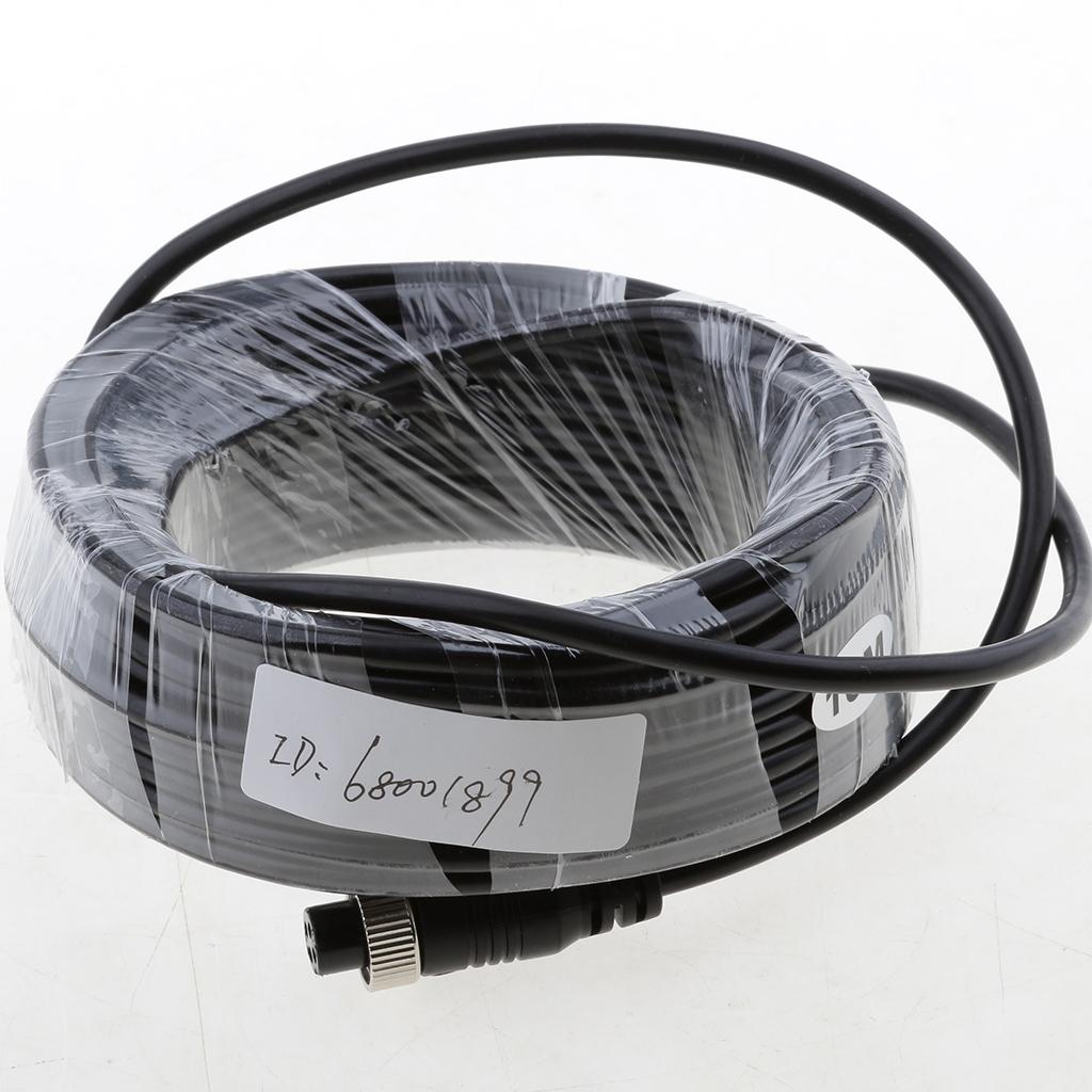 4pin Aviation Video Extension Cable for Car Rear Vehicle Backup Camera 10m