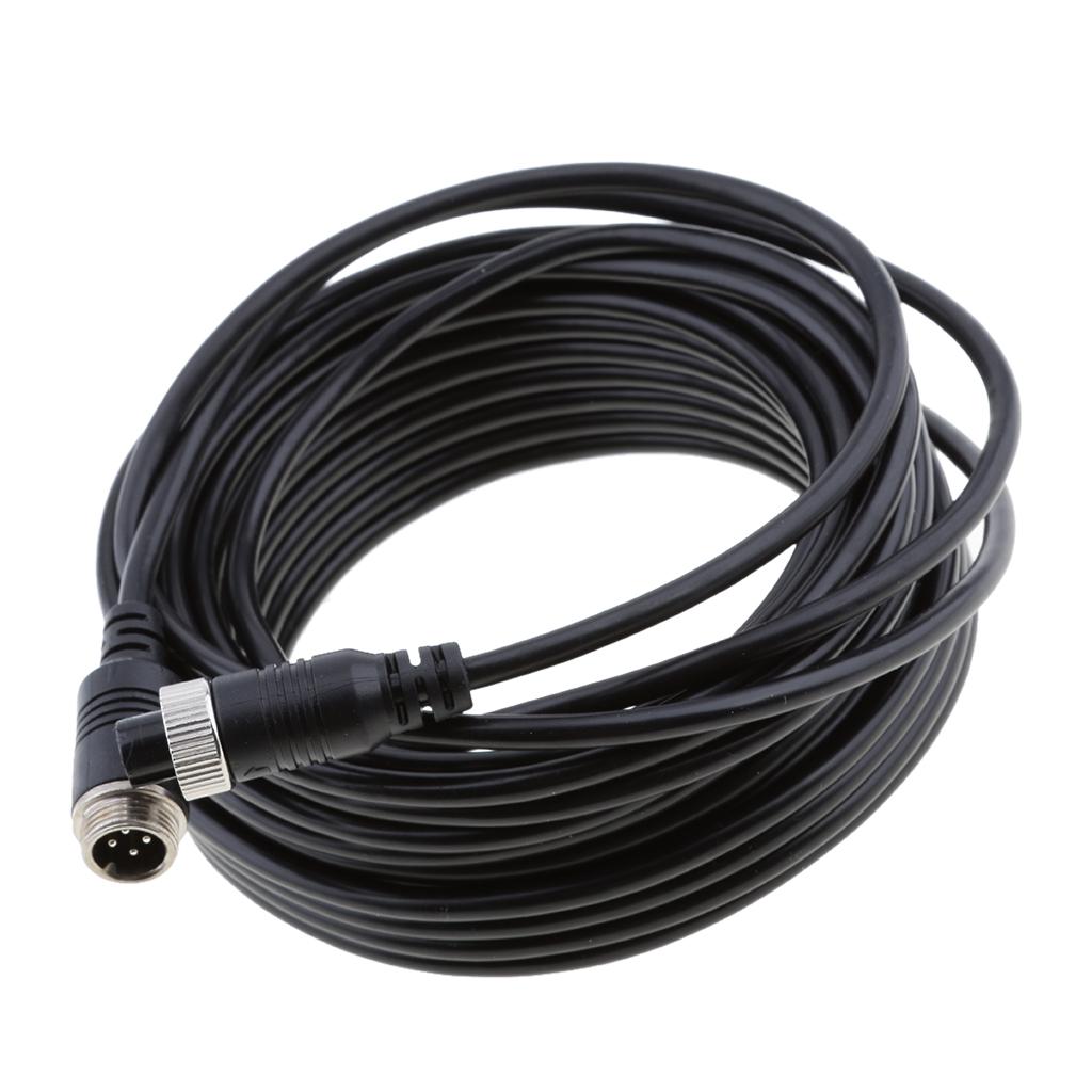 4pin Aviation Video Extension Cable for Car Rear Vehicle Backup Camera 10m