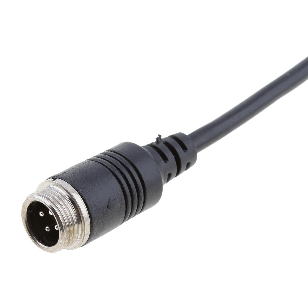 4pin Aviation Video Extension Cable for Car Rear Vehicle Backup Camera 10m