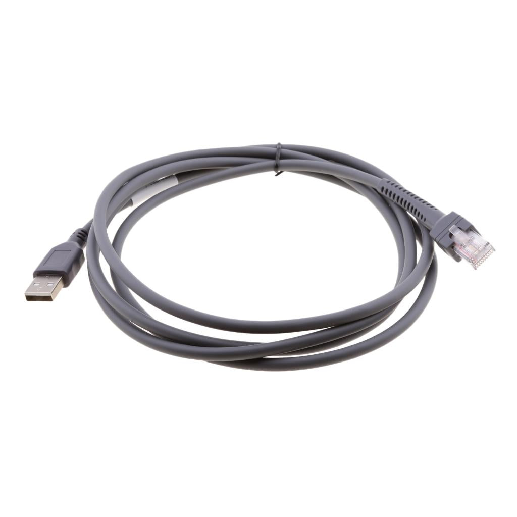 USB Cable for Barcode Scanner LS2208 3408 4278 7808 M2007 Motorola Symbol