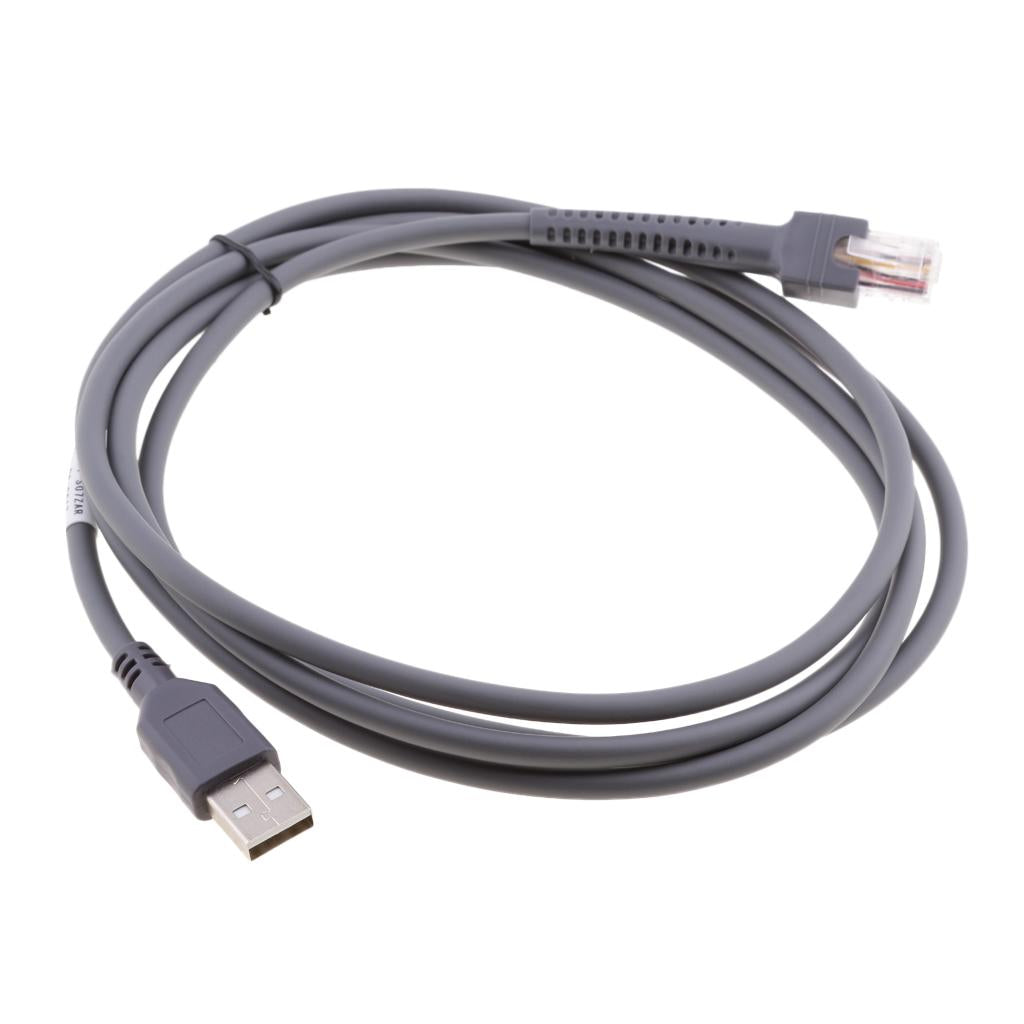 USB Cable for Barcode Scanner LS2208 3408 4278 7808 M2007 Motorola Symbol