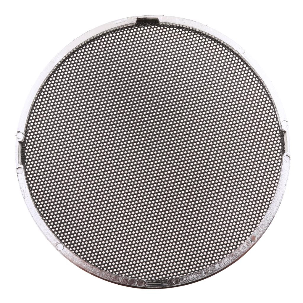 Speaker Decorative Circle Black Protective Cover Grille Mesh 4inch