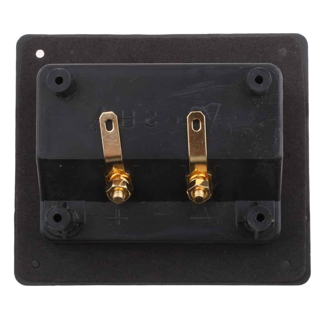 Car Stereo 2Way Speaker Box Terminal Square Spring Cup Connectors