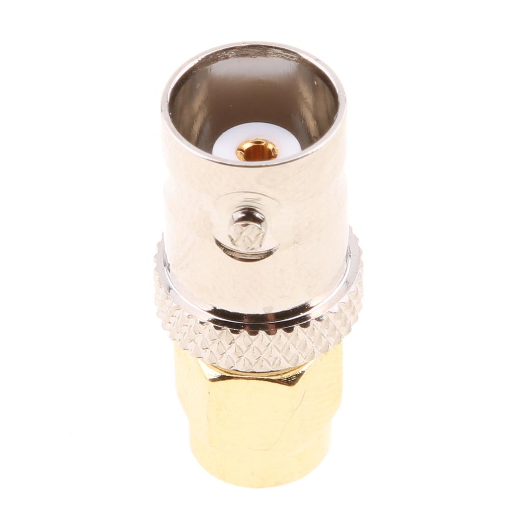 SMA Male to BNC Female Plug RF Connetor Adapter
