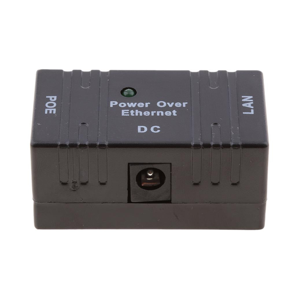 6x5V~48V POE Power Supply Module POE Injector Adapter black