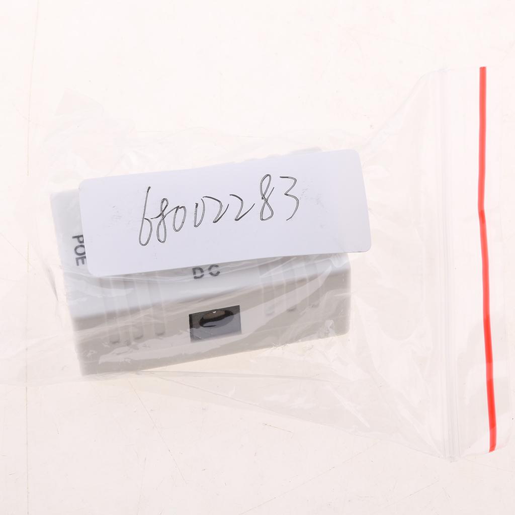 5V~48V POE Power Supply Module POE Injector Adapter white