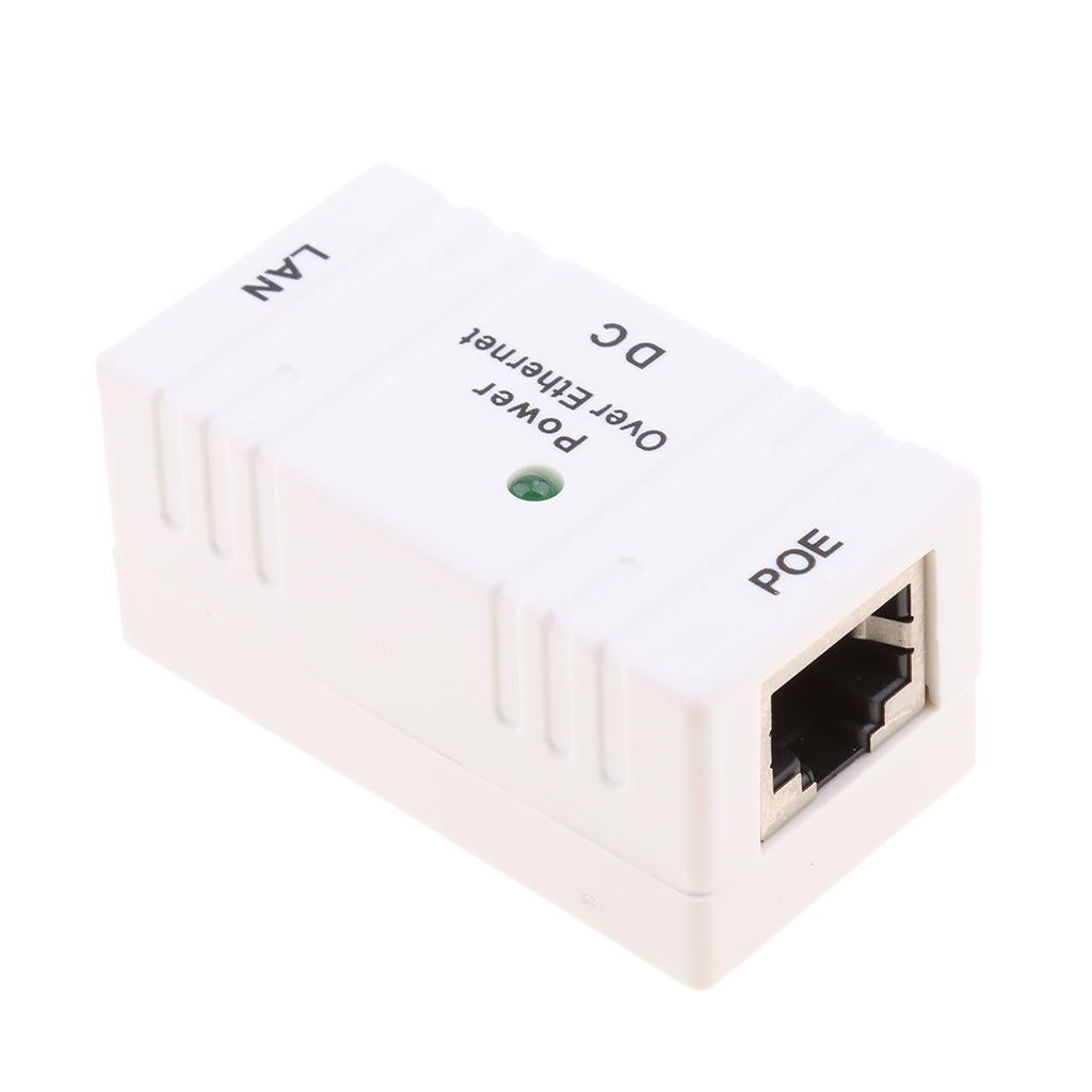5V~48V POE Power Supply Module POE Injector Adapter white
