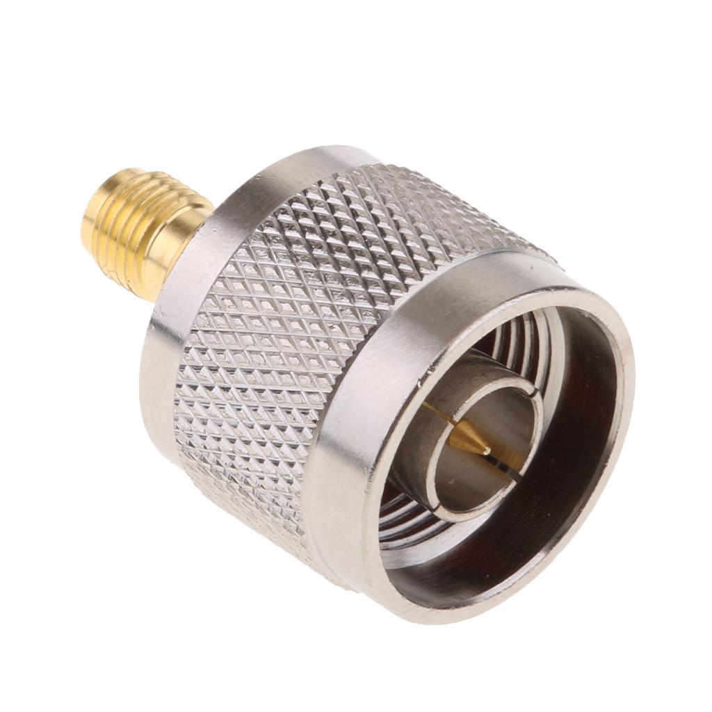 N Male to SMA Female RF Coaxial Cable Adapter Jack Converter Connector Plug