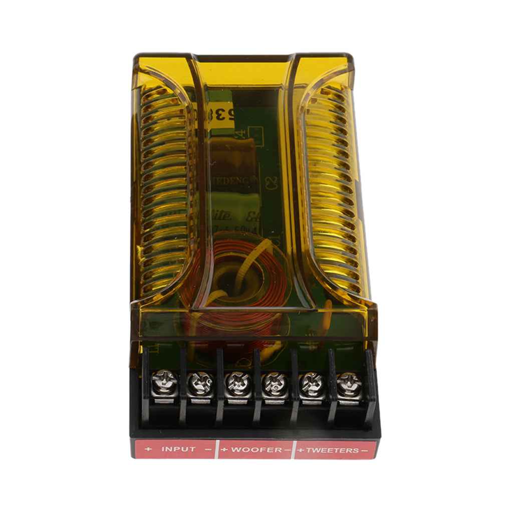 120W 2 Way High-Low Speaker Frequency Divider Loudspeaker Crossover Filter