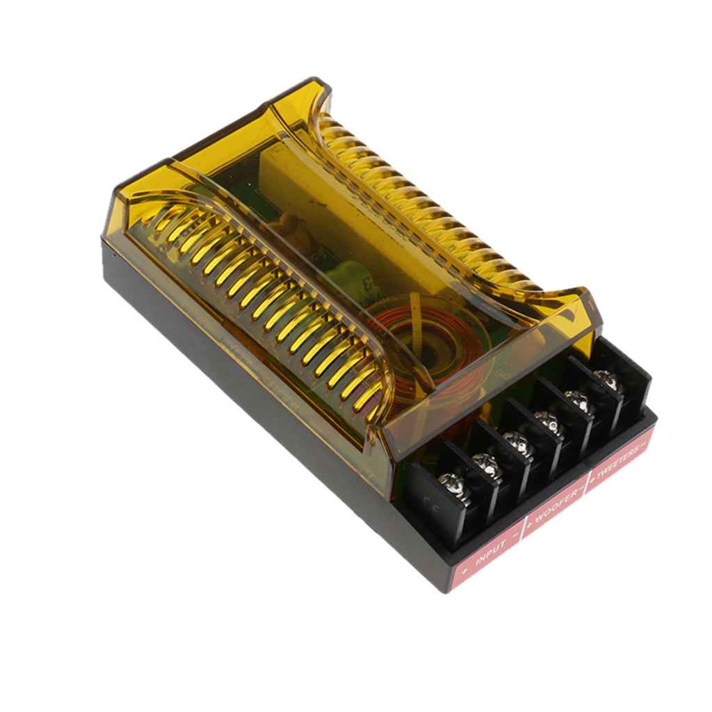 120W 2 Way High-Low Speaker Frequency Divider Loudspeaker Crossover Filter