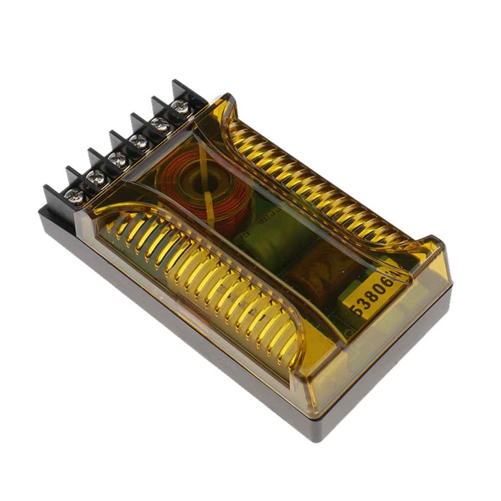 120W 2 Way High-Low Speaker Frequency Divider Loudspeaker Crossover Filter