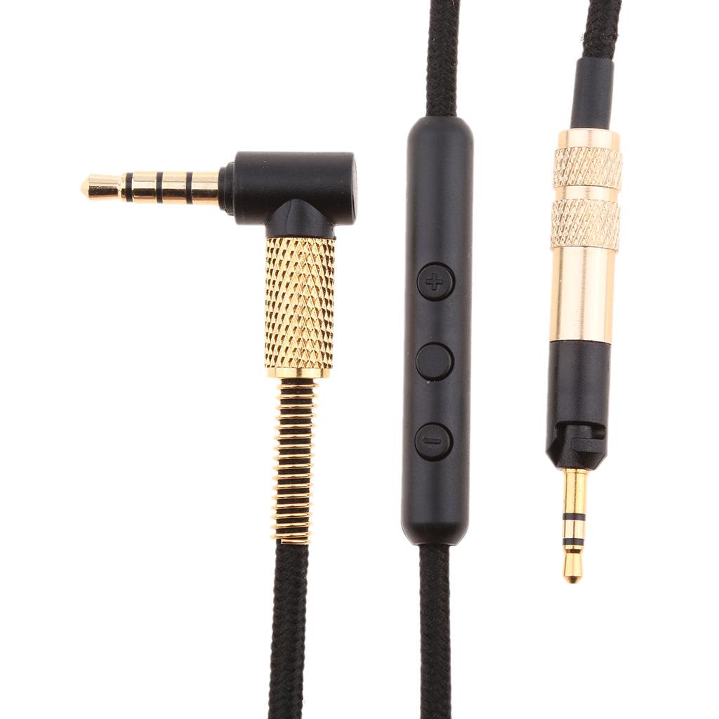 Audio Cable Inline Remote & Mic for Sennheiser HD598 / HD558 / HD518 