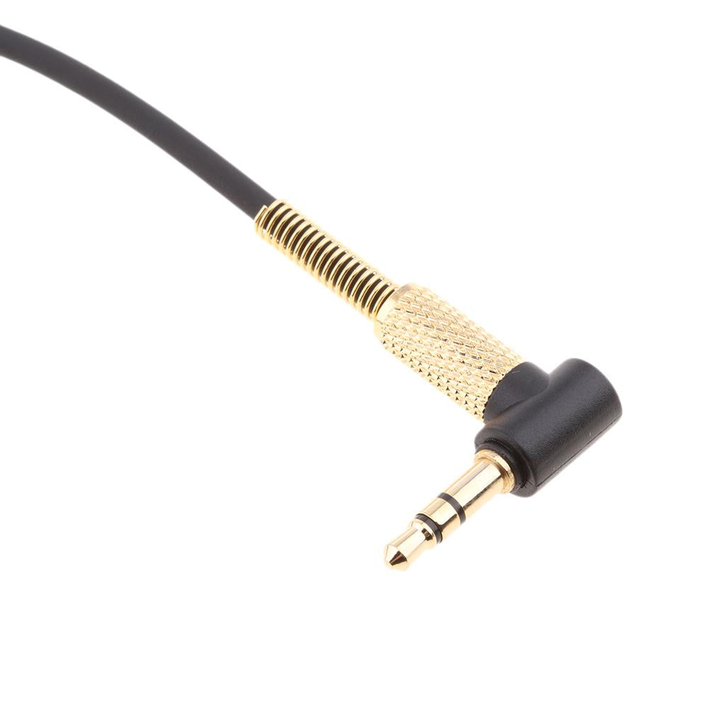 3.5mm Audio AUX Cable with Mic Inline Remote Control Cord Earphone Wire