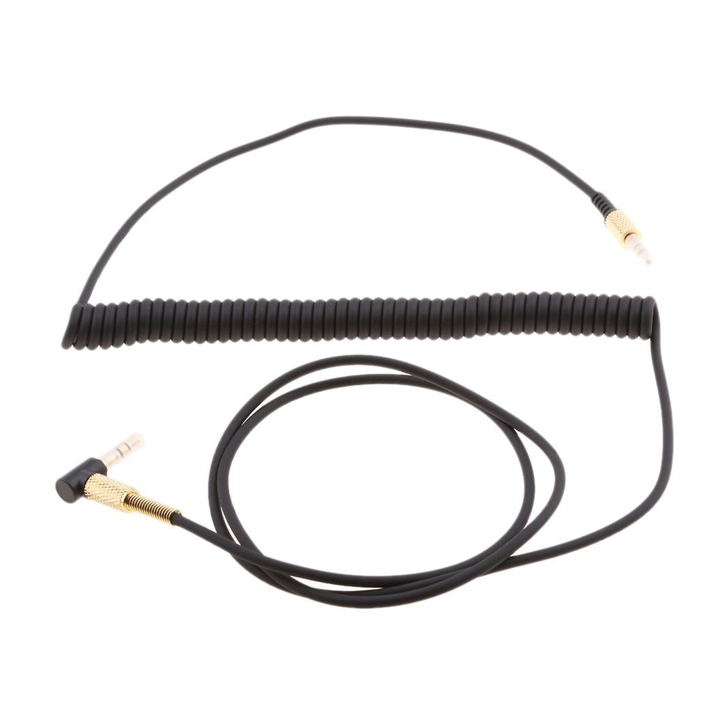 3.5mm Audio AUX Cable with Mic Inline Remote Control Cord Earphone Wire