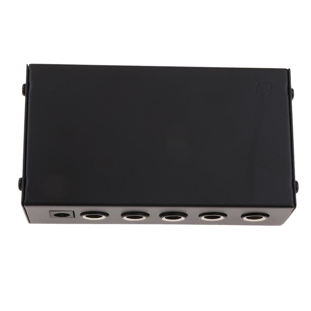 UK Plug Universal Home Audio Amplifier Compact 4-channel Stereo Headphone Black