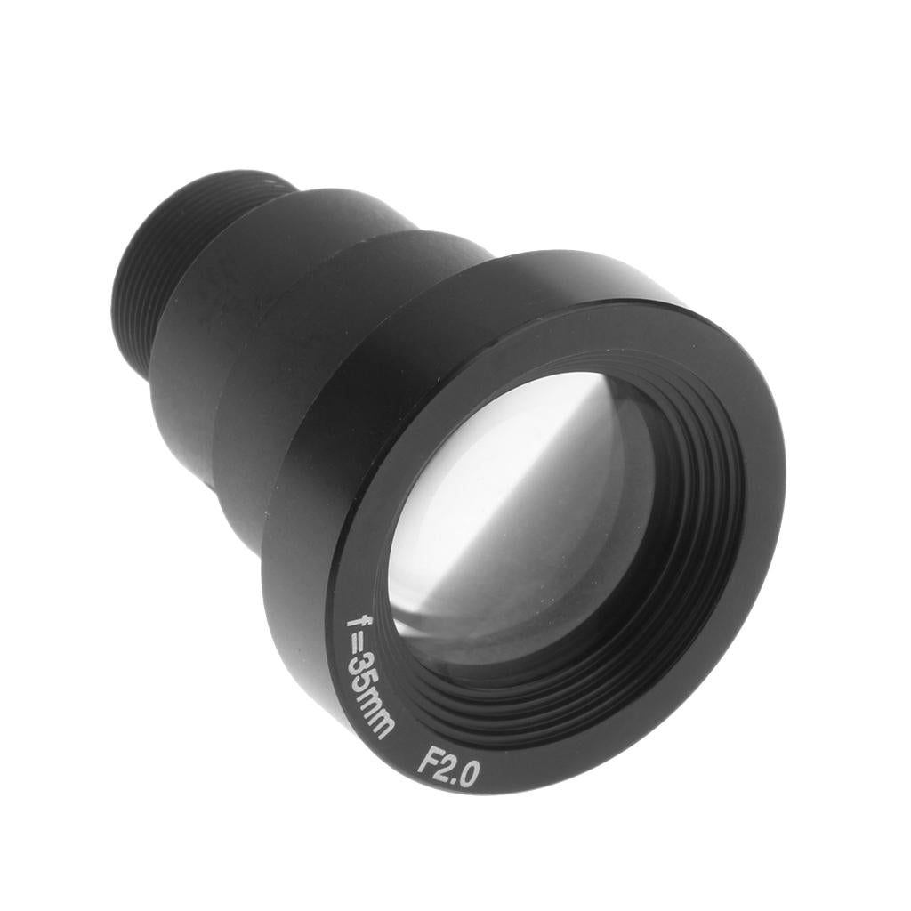 35mm IR MTV M12 Mount F2.0 For Security Video Cameras 1/3'' Field 12 Degree