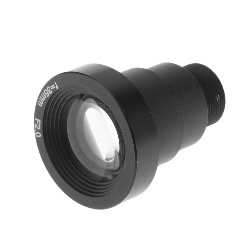 35mm IR MTV M12 Mount F2.0 For Security Video Cameras 1/3'' Field 12 Degree