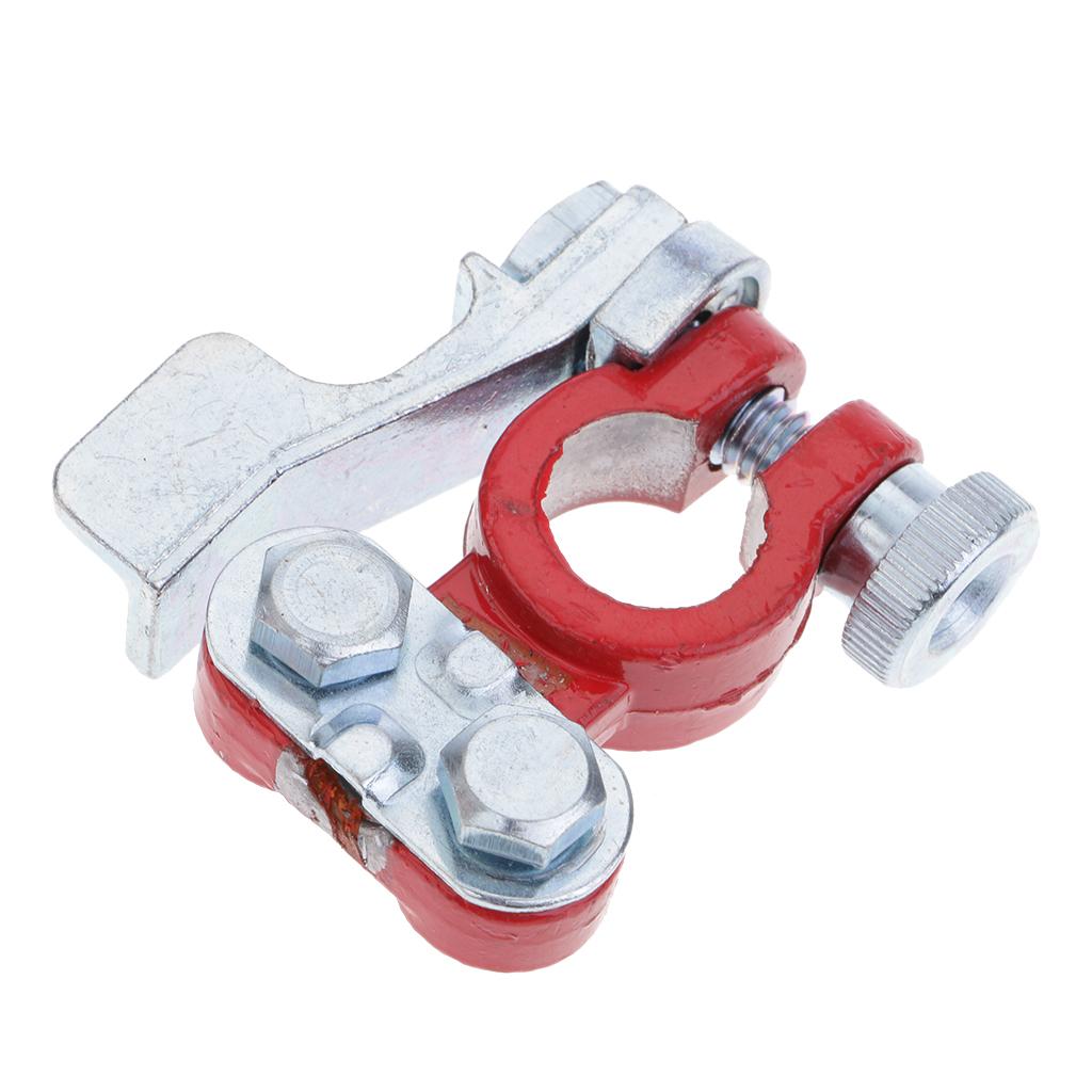 Professional Battery Cable Terminal Clip Adjustable Quick Release 1Pair
