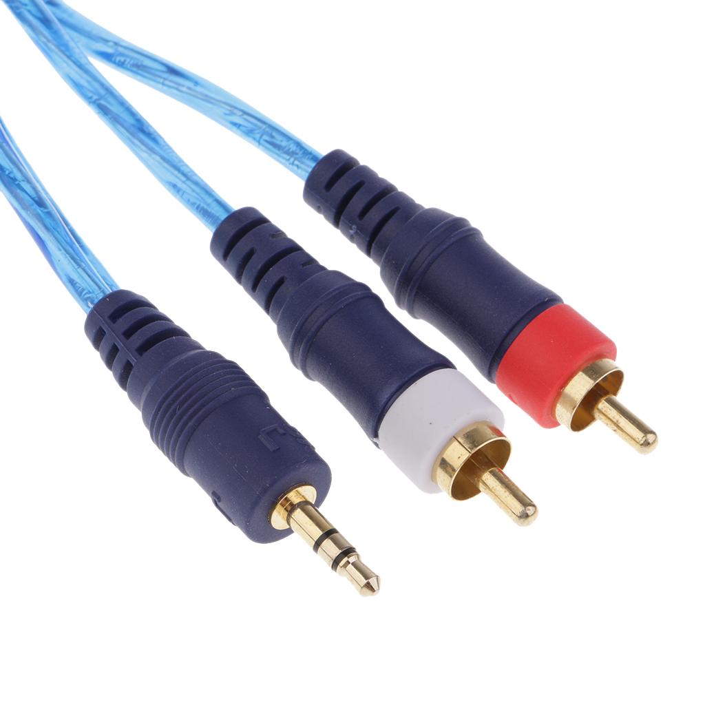 3.5mm Male to 2-Male RCA Adapter Cable 1.5m