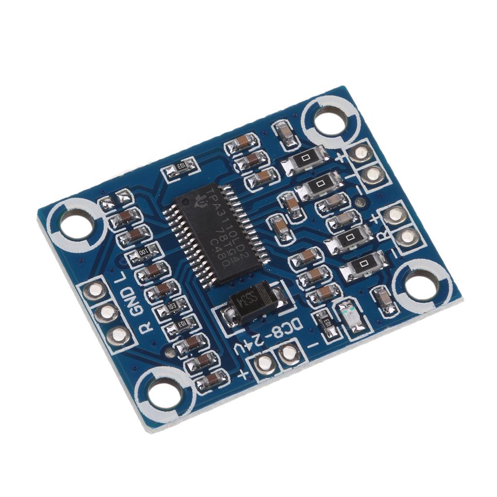 TPA3110 Digital Amplifier Board 2x15W Stereo Sound Class D 12V Audio Module