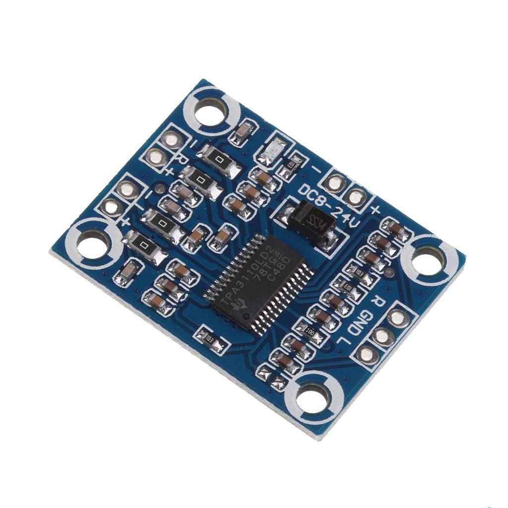 TPA3110 Digital Amplifier Board 2x15W Stereo Sound Class D 12V Audio Module
