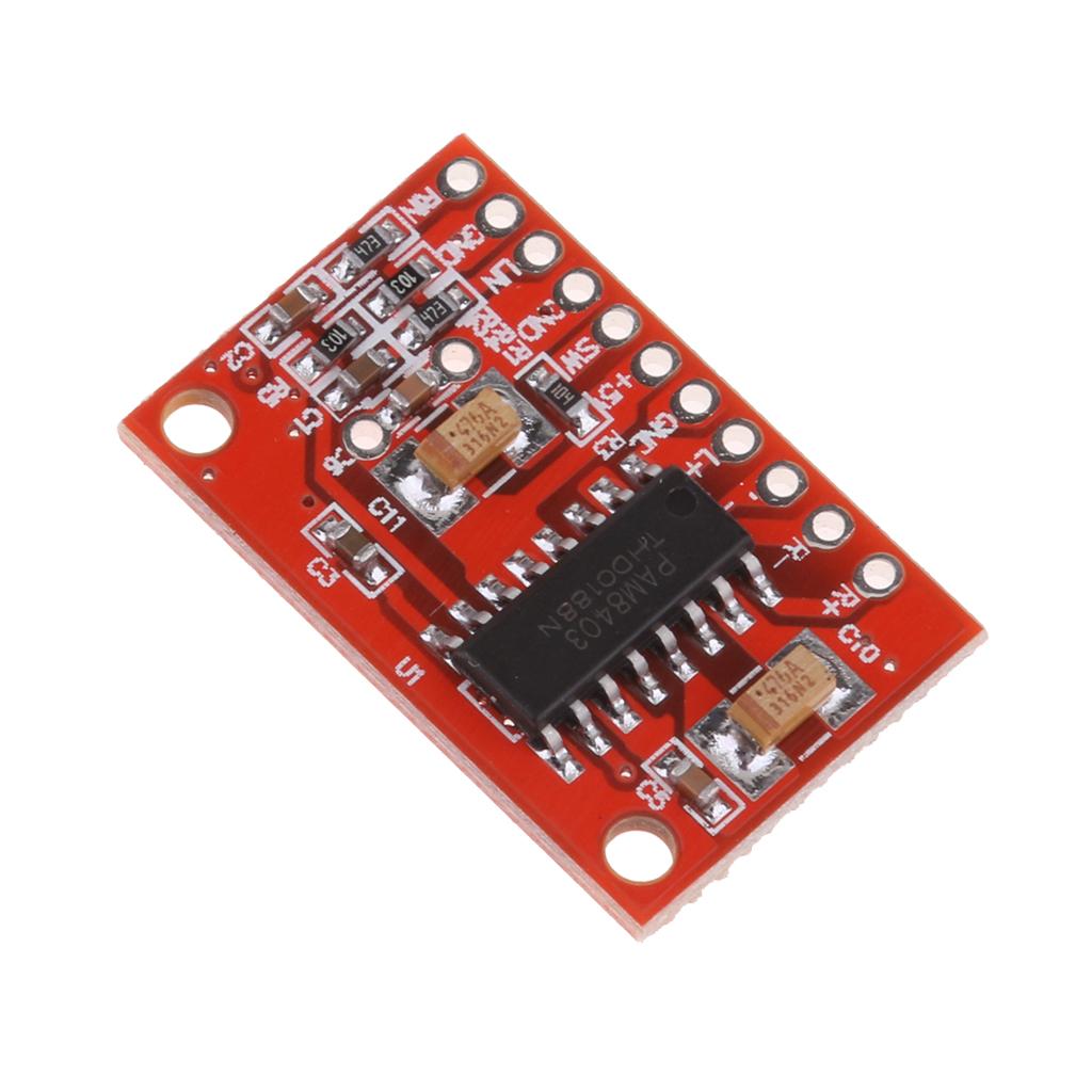 High-Power 2x3W PAM8403 Audio Super Mini Digital Amplifier Board