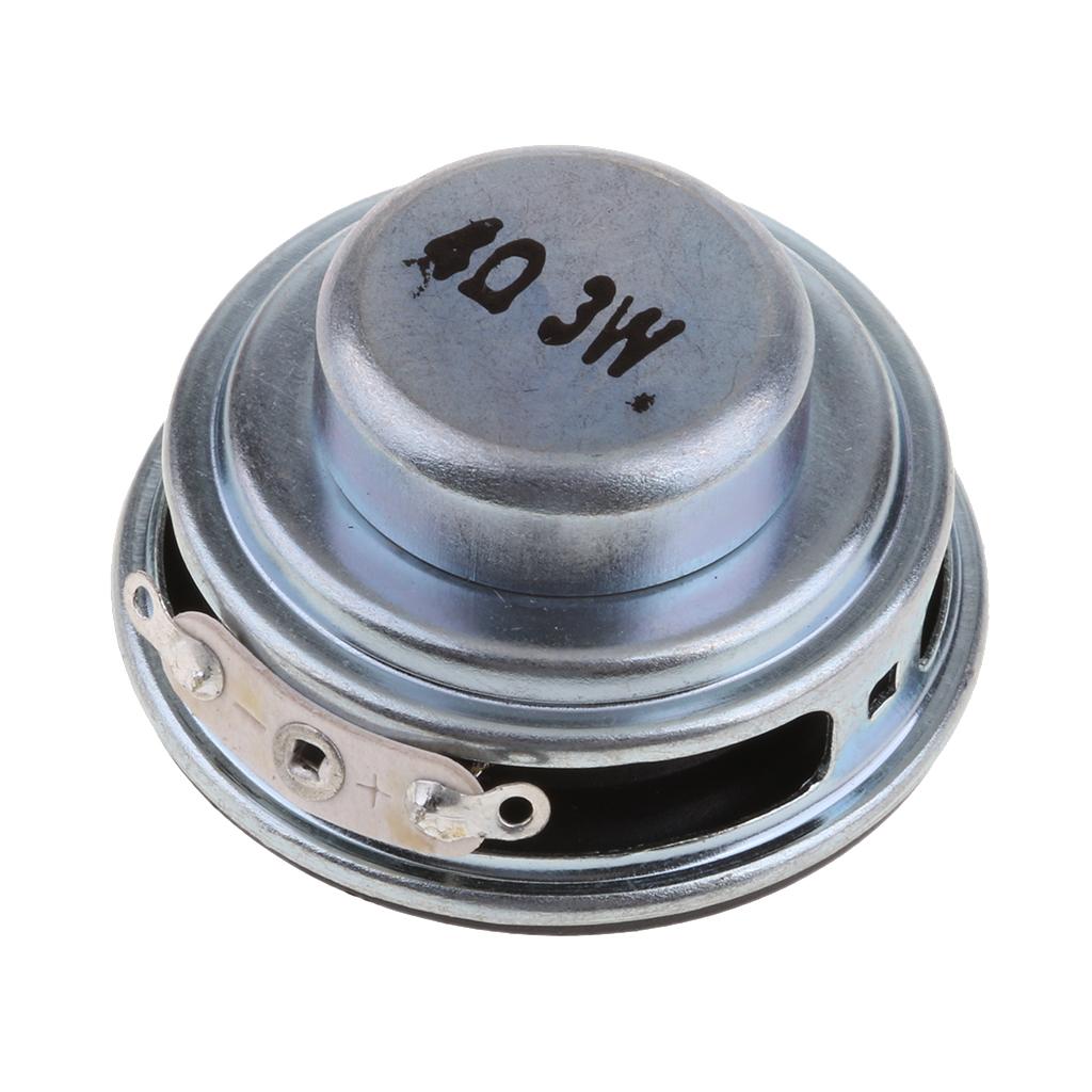 40mm 3W Stereo Audio Speaker 1.5 inch Full-range DIY Loudspeaker"
