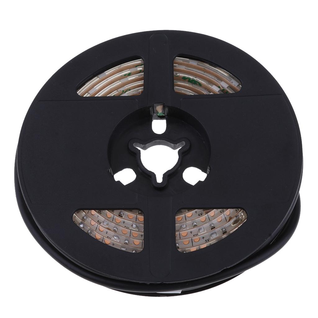 Background Light 5V USB Powered LED Strip Light TV Backlight Kit 2M blue
