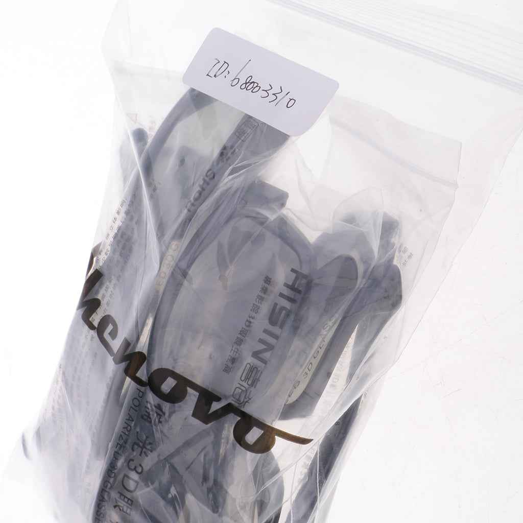 5x Passive 3D glasses, for LG, Panasonic, Vizio and all Passive 3D TVs & RealD 3D Cinema glasses Black