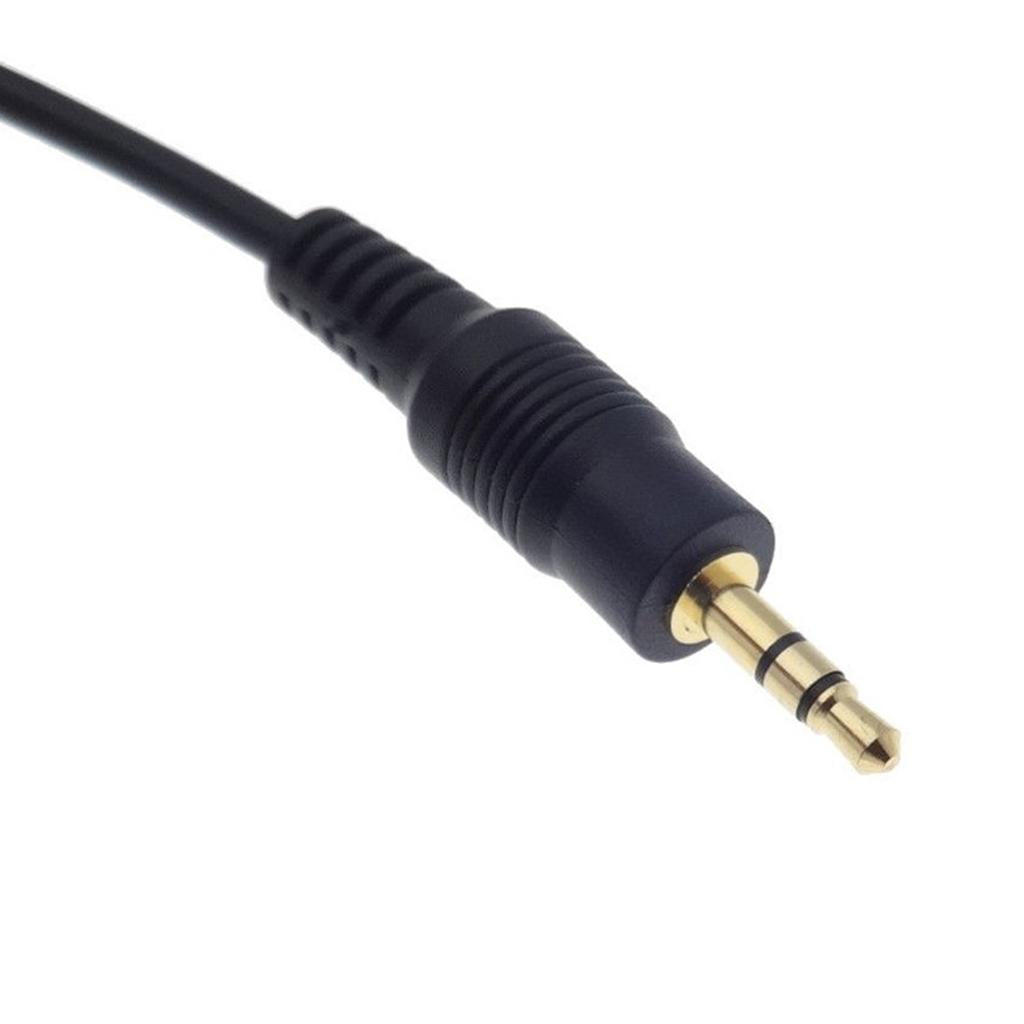 2x3.5MM AUX Adapter Cable for Peugeot 206 207 307 308 
