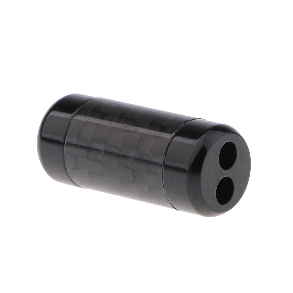 Audio Earphone Speaker Cable Splitter Pants Boots DIY 5mm in 3mm out black