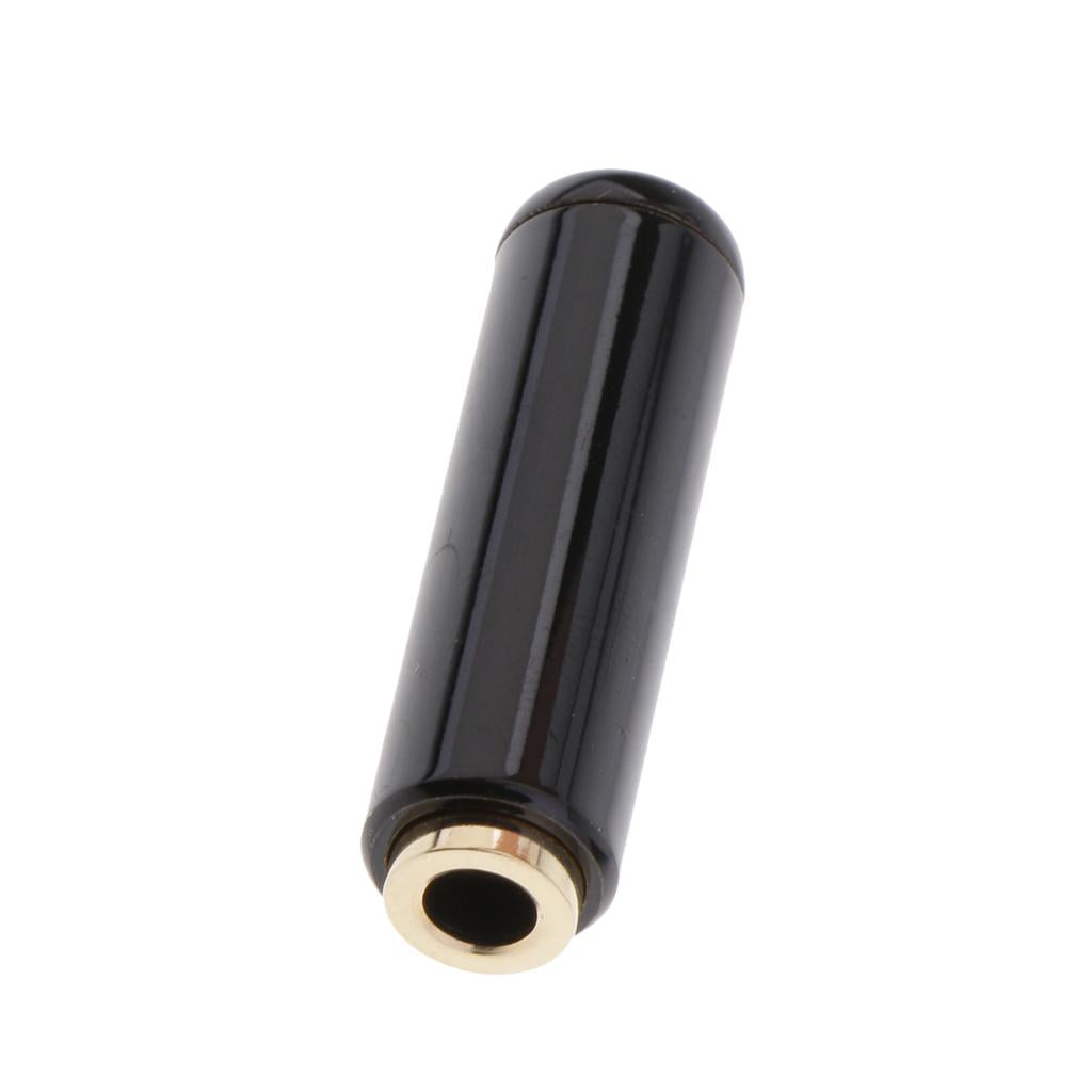 3.5mm 1/8 TRRS 4 Pole Female Plug A/V Solder Connector  Black"