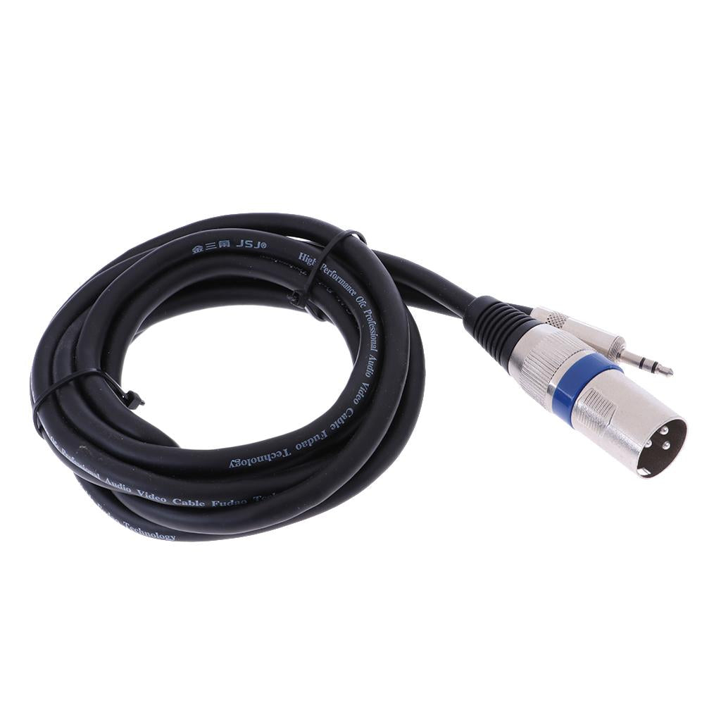 3.5mm(1/8 Inch)TRS Male to XLR Male Balanced Interconnect Audio Cable 6.5Ft