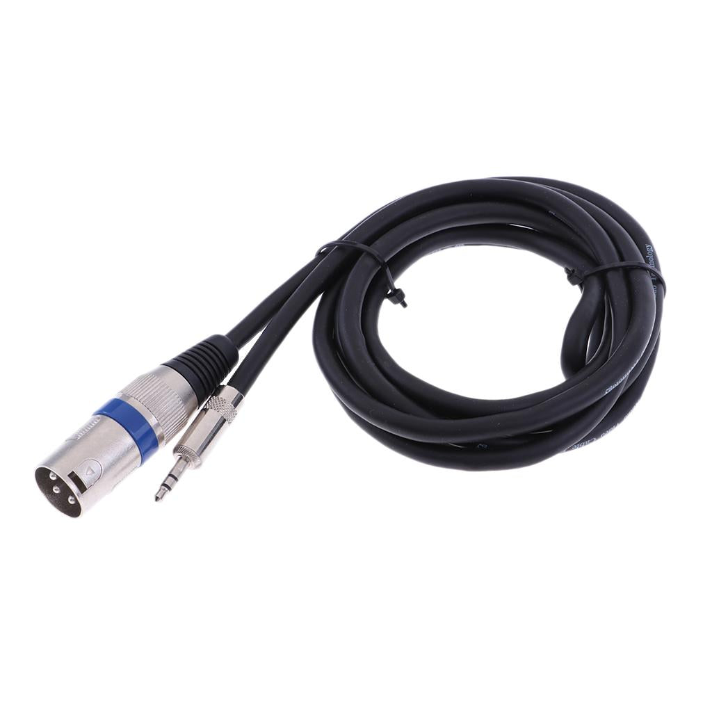 3.5mm(1/8 Inch)TRS Male to XLR Male Balanced Interconnect Audio Cable 6.5Ft