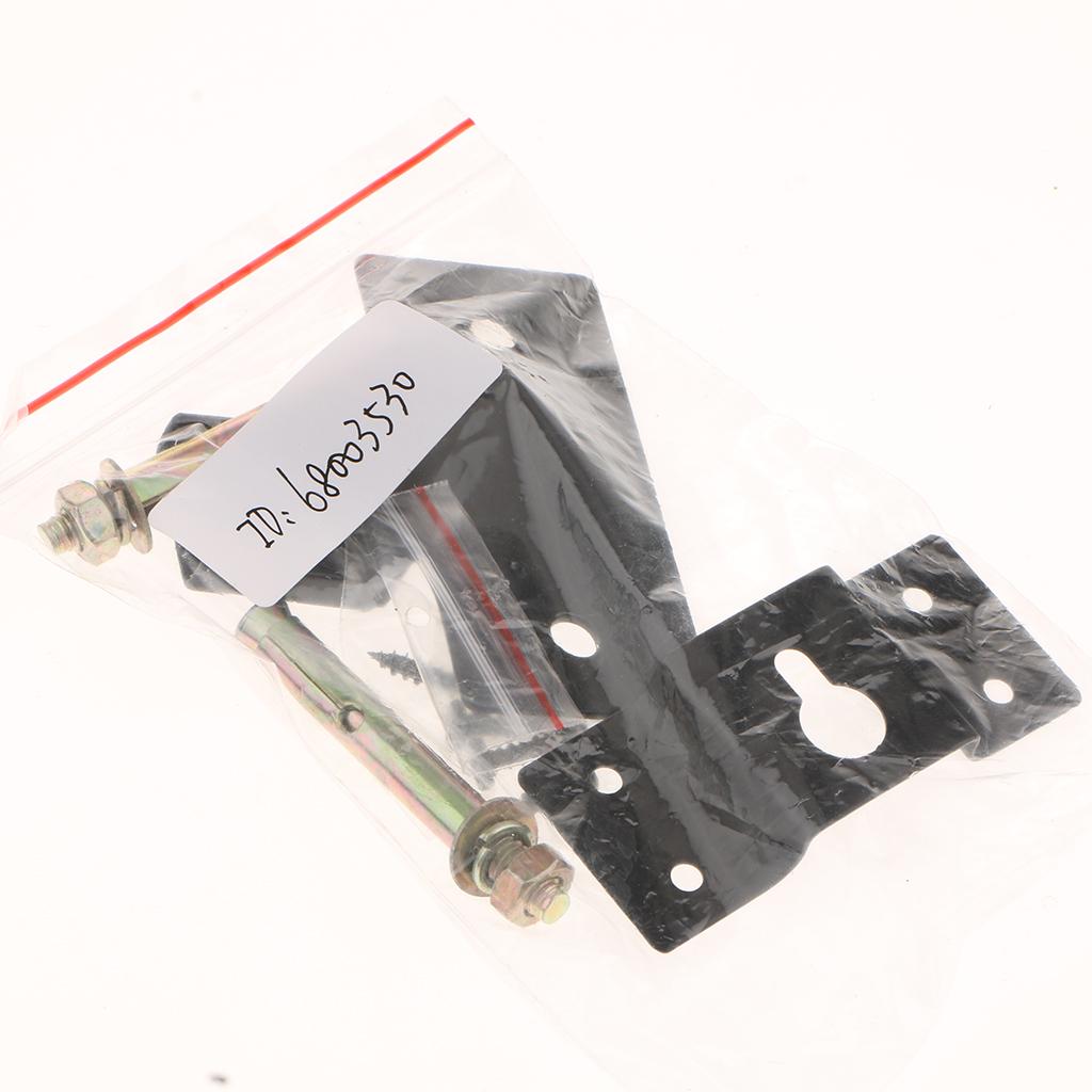 DIY Audio Sound Box Speaker Wall Mount Iron Hook Hanger Plate
