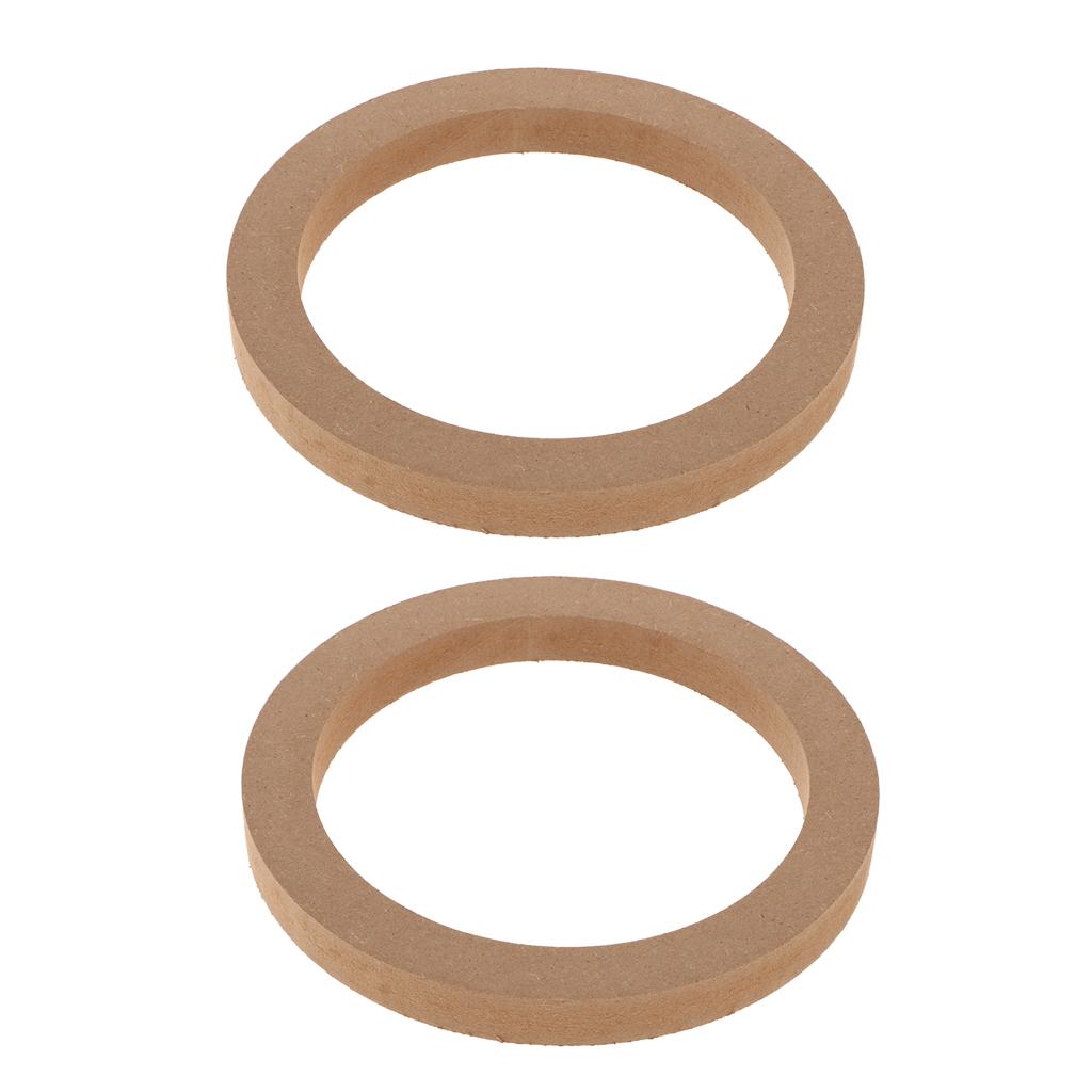 2Pieces 6.5 inch Auto Universal Audio Stereo Speaker Spacer Adaptor