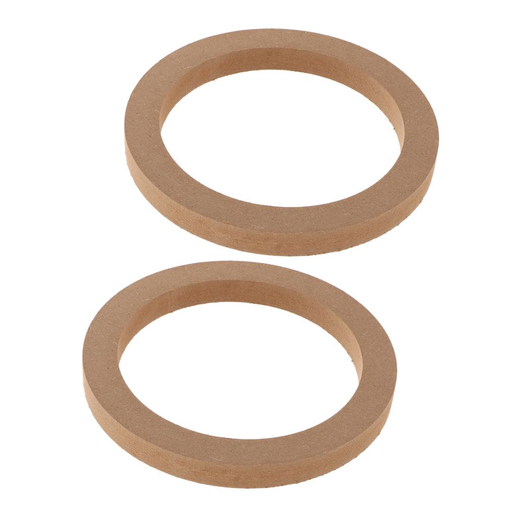 2Pieces 6.5 inch Auto Universal Audio Stereo Speaker Spacer Adaptor