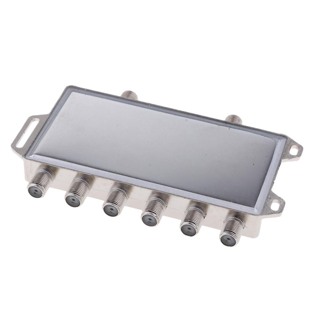 Satellite Switch Max 6 Output Multi Video Path Multi Switch JS-MS26 Silver