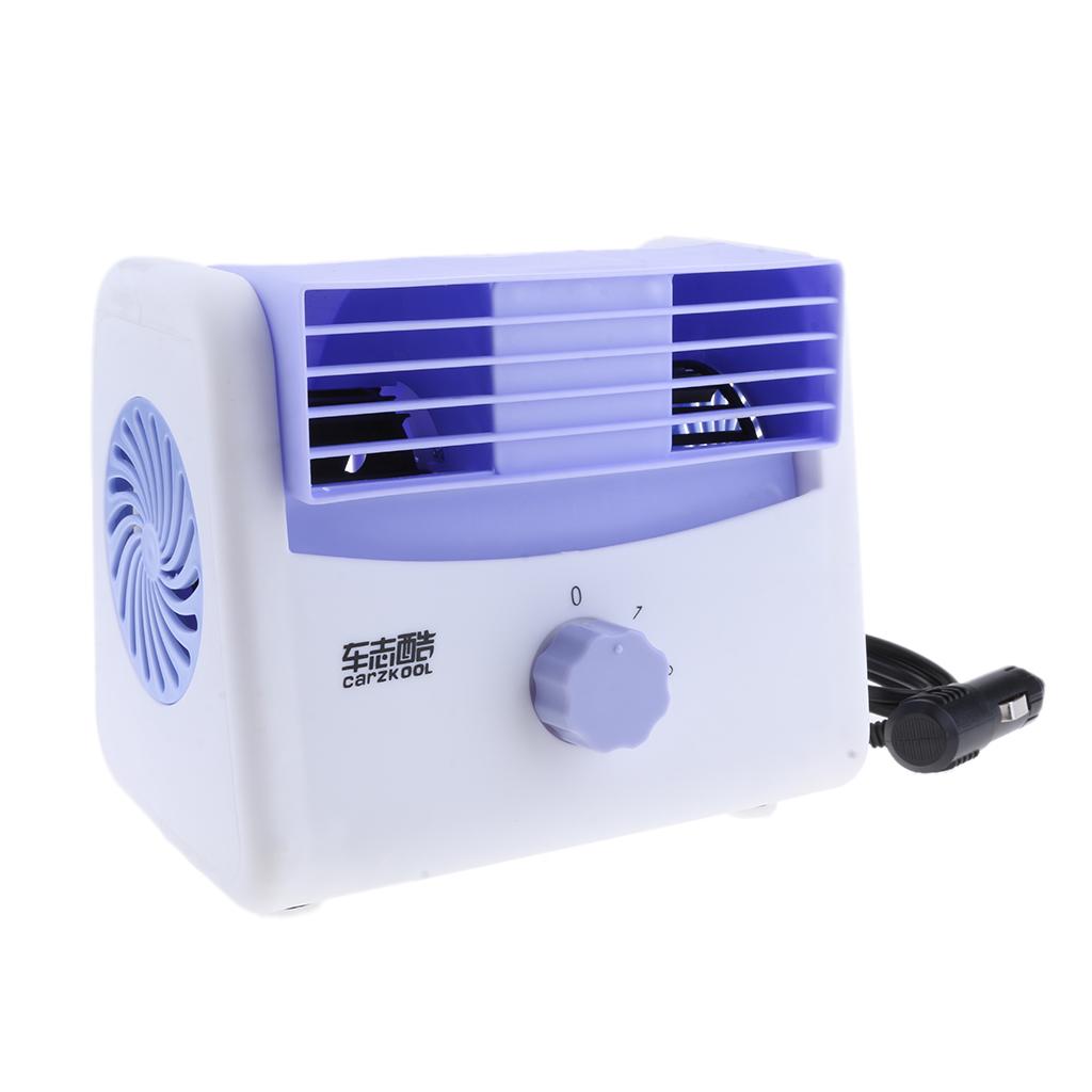 Mini Automobile Mute Vaneless Cooling Fan Speed Turbofan for 12V/24V Car 24V